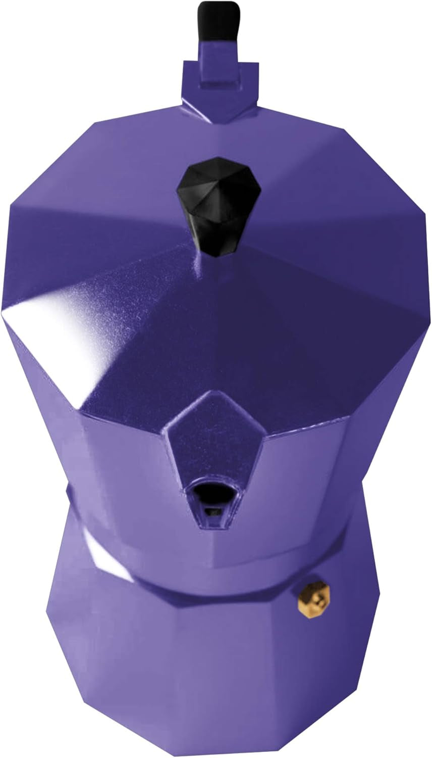 Innova Stovetop 6 Cup (300Ml-10Oz) Purple Espresso Coffee Percolator Maker