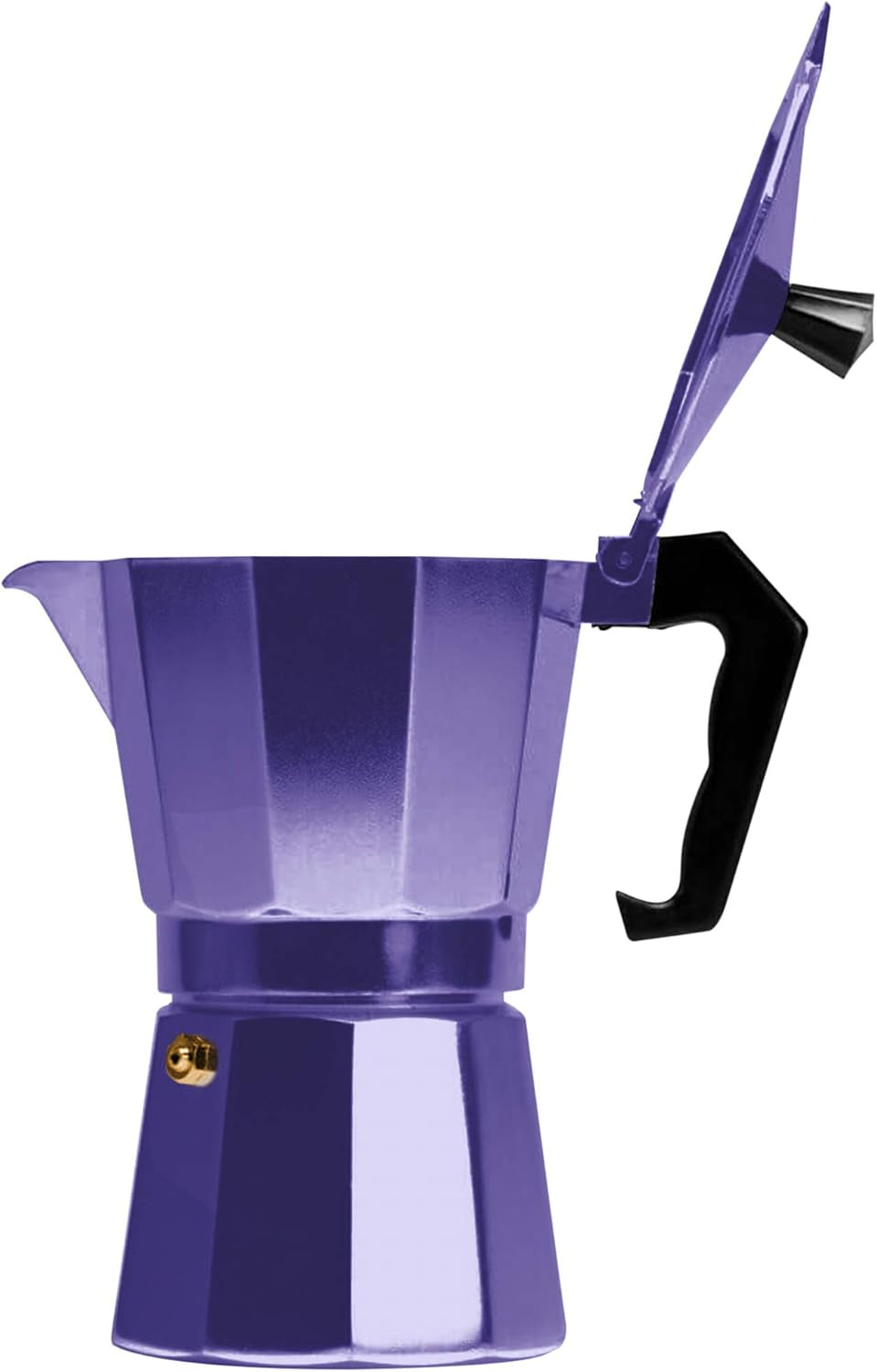 Innova Stovetop 6 Cup (300Ml-10Oz) Purple Espresso Coffee Percolator Maker